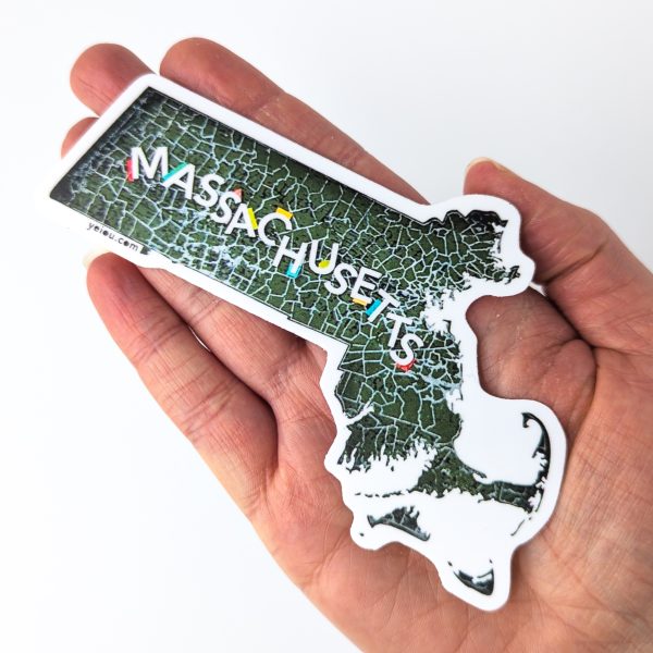 Local Map Vinyl Stickers - yeiou paper objects